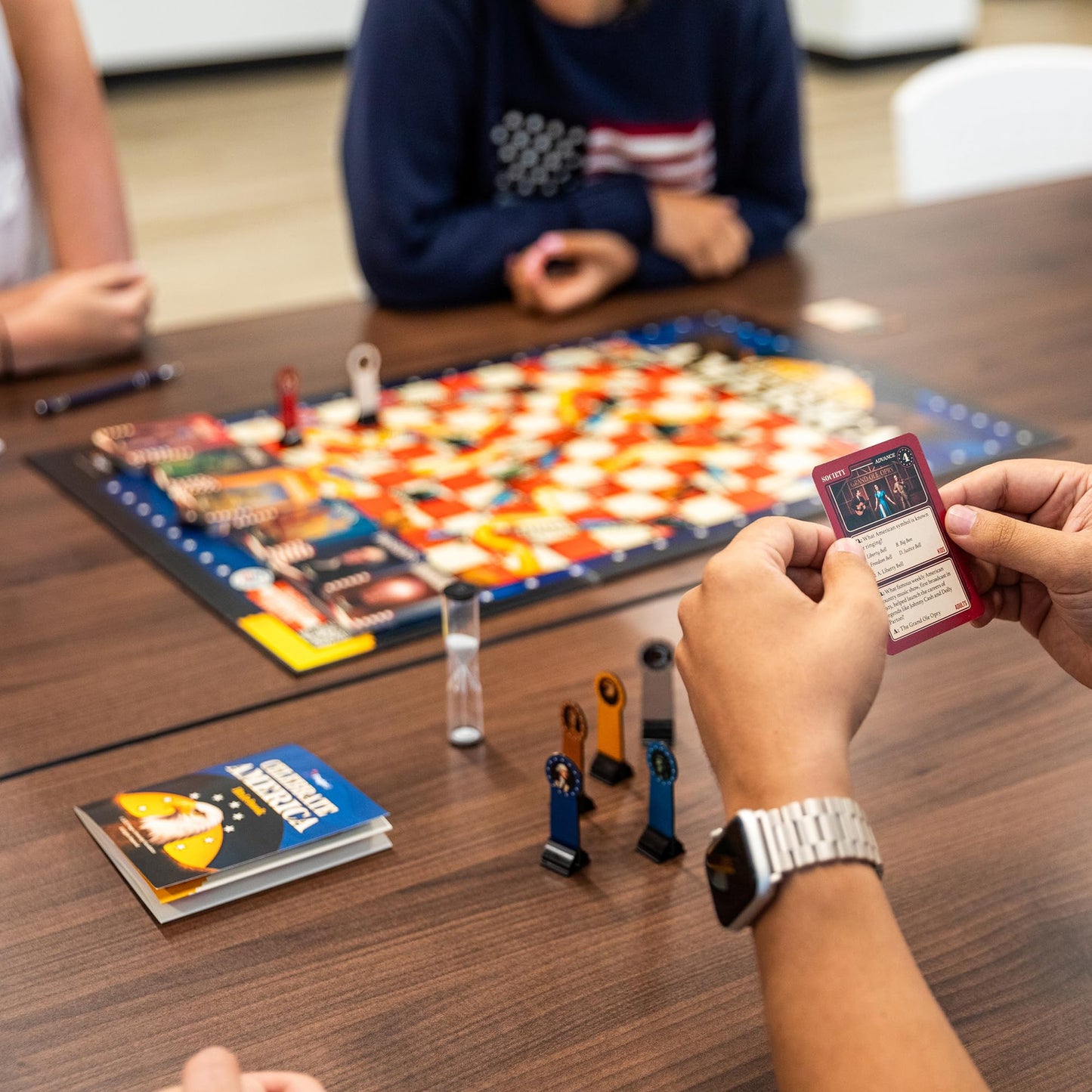PragerU: Celebrate America - Race to The White House Board Game, USA Trivia Game, America’s 250th Anniversary Edition, Families & Kids 8+, 2+ Players