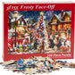 Vermont Christmas Company - Frosty Face-Off 100 Piece Jigsaw Puzzle - Large Interlocking Pieces Perfect for Kids & Adults Alike - 19" x 13"
