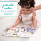 Infantino Bath Book Reusable Color Reveal Ocean Theme