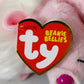 Ty Beanie Bellies Cheesecake The Pink Valentine Hedgehog - 6"