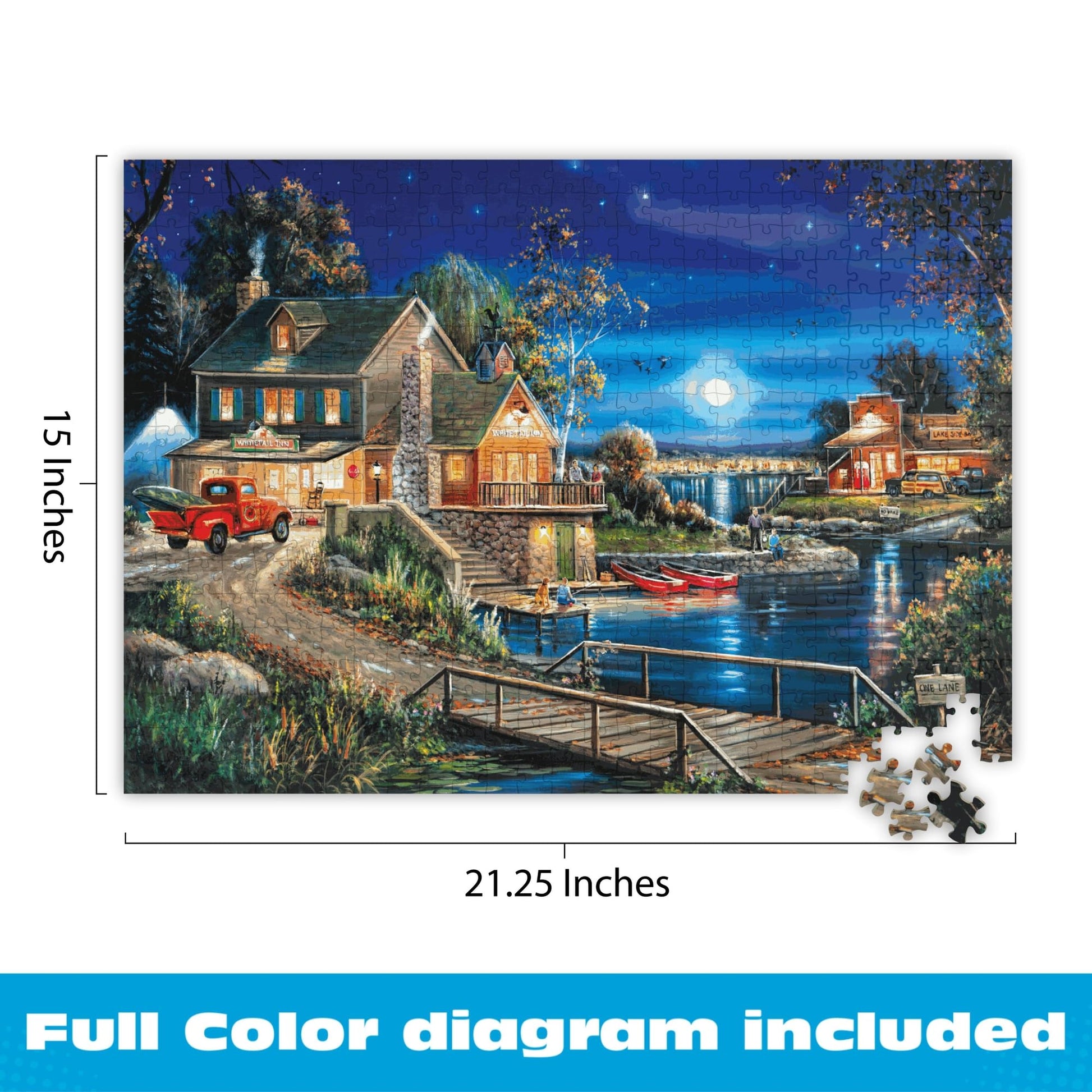 Buffalo Games - Autumn Memories - 500 Piece Jigsaw Puzzle for Adults