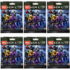 Mega Construx Halo Universe Series 1 Blind Bag Mini Figures Bundle Complete Set of 6