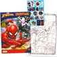 Spiderman Across the Spiderverse Coloring Book Set - 3 Pc Bundle of Coloring Activity Books, Play Pack, More | Miles Morales Spiderverse Art Pack