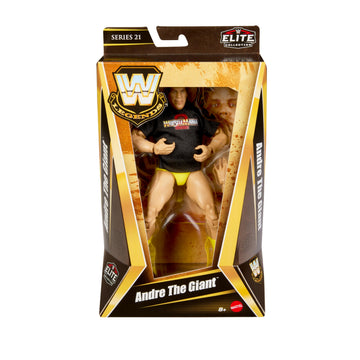 Mattel WWE André Le Géant Elite Legend Collection Articulated Figure, Interchangeable Hands & Accessories, Truefx Technology, 25 Joints, Collectable