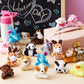 JOYIN 28 Pack Valentine's Day Gifts Cards for Kids with Plush Toy Key Chain Stress Relief Toy for Classroom Exchange Cards and Kids Party Favor