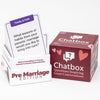 Chatbox Pre Marriage Edition Conversation Card Game for Couples, Meaningful Questions to Build Communication and Trust Before Marriage, Couples Card