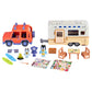 Bluey Ultimate Caravan Adventures - Caravan Playset and Three 2.5-3" Figures & 4WD Family Vehicle with 2 Surfboards, Multicolor (13096)