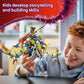 LEGO NINJAGO Rogue’s Mech Dragon Rider Building Toy - Dragons Rising Play Set & 4 Ninja Toy Minifigures for Boys & Girls, Ages 8+ - 2 Ways to Build &