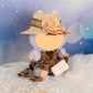 CiuZikGok Doll Clothing Set (No Doll), Cute Cropped Straw Hat, Crossbody Bag, Dress, Suitable for 15-17cm Dolls, Outfit Accessory Set for Unique