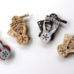 ABONG Gear and Cam Light Switch 3D Wood Model Kit | Includes 41 Pieces and Video Build Guide | Replaces Basic Light Switch Cover | Decorate Yourself