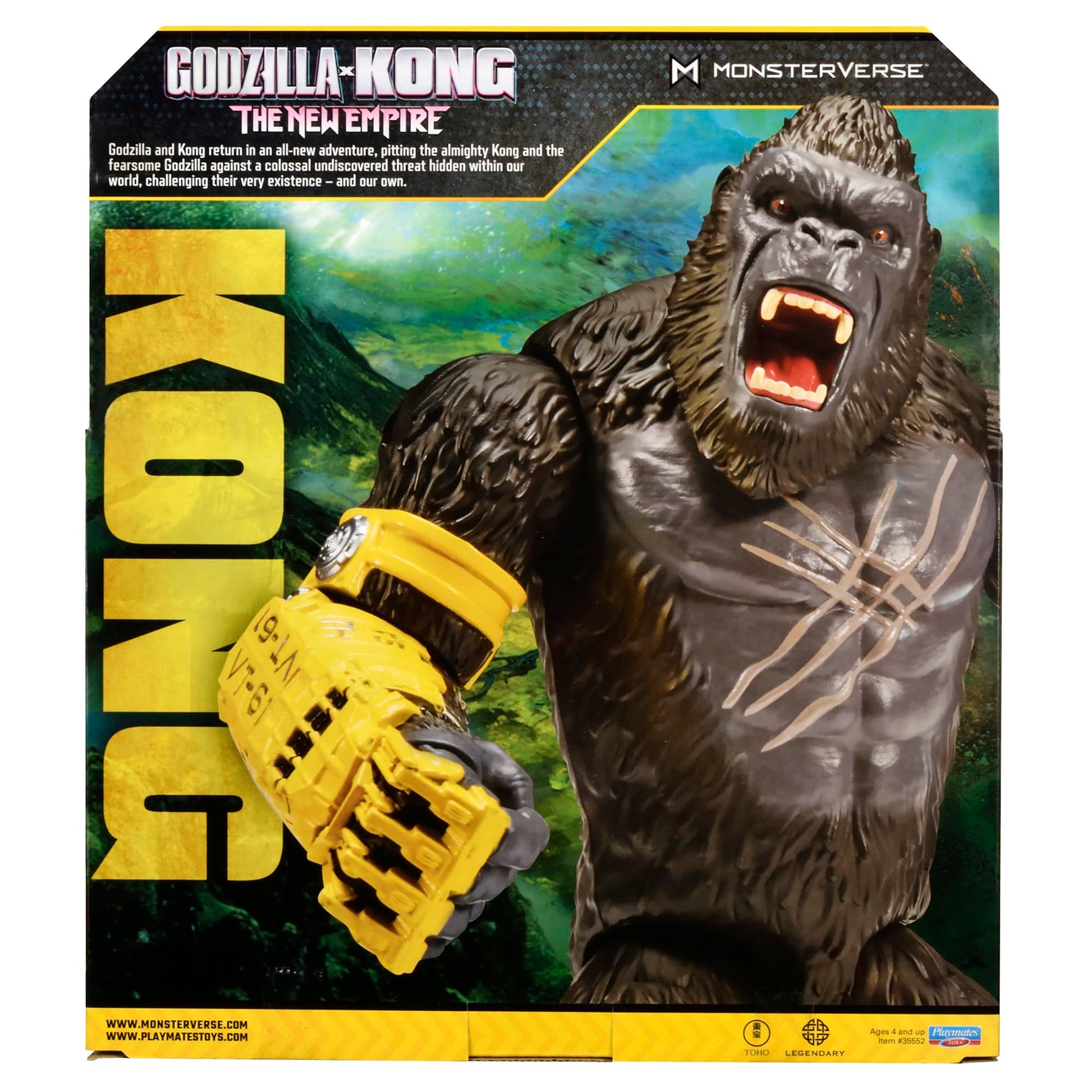 Godzilla x Kong 11" Giant Kong Figure by Playmates Toys