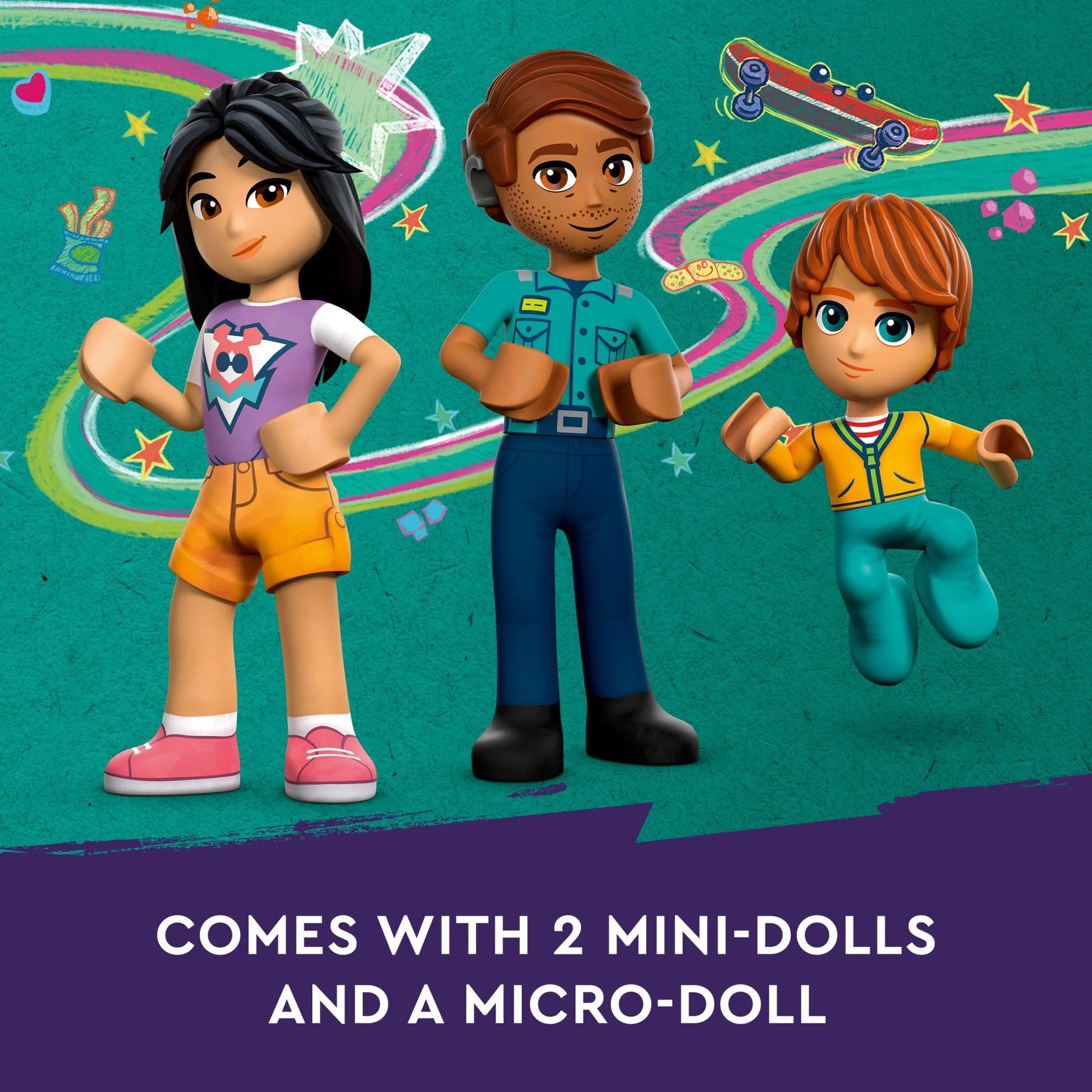 LEGO Friends Heartlake City Hospital Ambulance Set with 3 Characters, Gift Idea for Kids, Girls and Boys Ages 6 Years and Up, Social-Emotional Toy,
