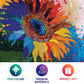 Cross & Glory | Jigsaw Puzzles for Adults | Sunflower Kaleidoscope