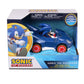 NKOK Sonic The Hedgehog All Stars Racing Pull Back Action, Video Game Legend, Speed Star by Tails, No Batteries Required, Pull Back - Release -