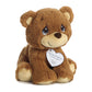Aurora® Inspirational Precious Moments™ Charlie Bear Stuffed Animal - Cherished Memories - Enduring Comfort - Brown 8.5 Inches