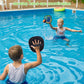 Qrooper Toss and Catch Game with Soft Balls & Sticky Baseball Gloves, Green