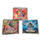 TCGHalo Acrylic Yugioh Booster Box Case (3 Pack) Acrylic Display Case for Yu-Gi-Oh Booster Box - Sliding Magnetic Lid 5MM Thick - Hard Yugioh Card