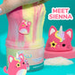 Original Squishmallows Scented Slime Jar, Sugar Cookie, Sienna the Caticorn