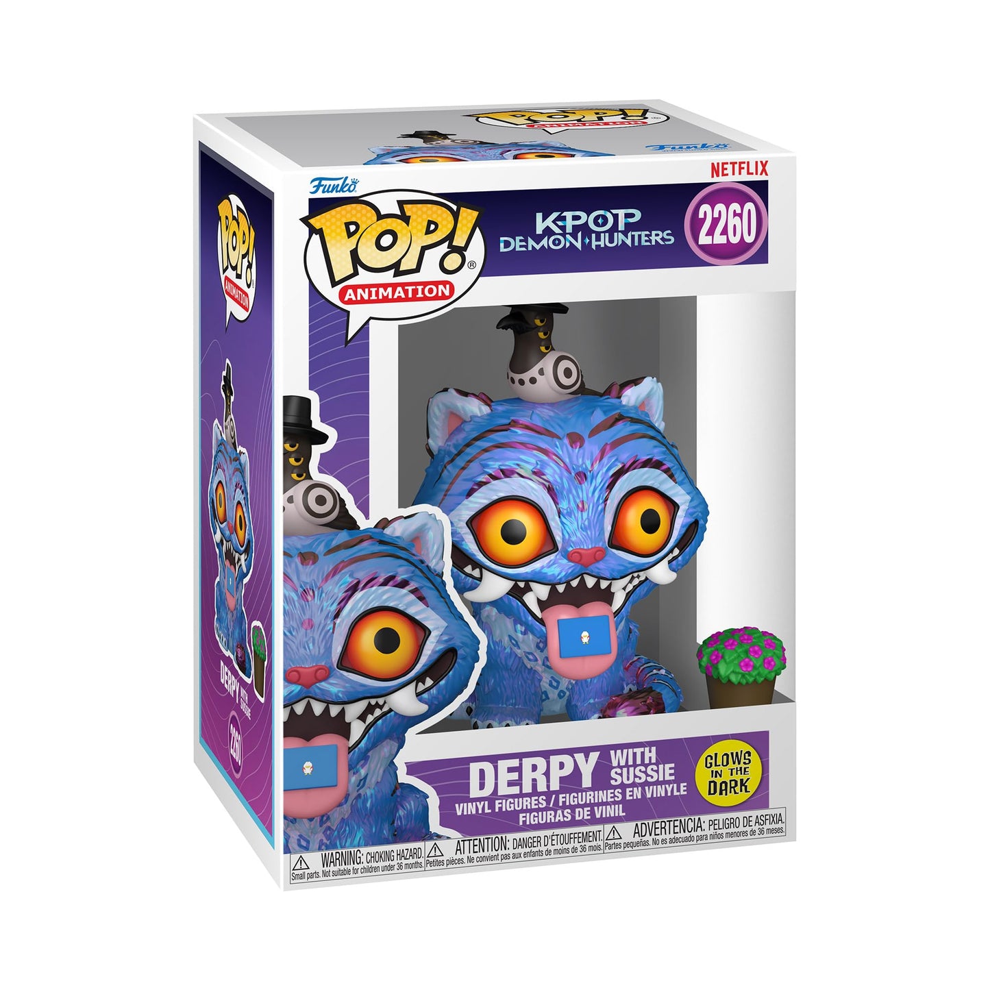 Funko Pop! Animation: Kpop Demon Hunters - Derpy with Sussie - Collectable Vinyl Figure - Gift Idea - Official Merchandise - Toys for Kids & Adults