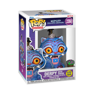 Funko Pop! Animation: Kpop Demon Hunters - Derpy with Sussie - Collectable Vinyl Figure - Gift Idea - Official Merchandise - Toys for Kids & Adults