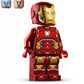 LEGO Superheroes: Iron Man Silver Hexagon on Chest and Power Blasts for Hands and Feet