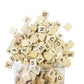 PERRIROCK 500 Pcs Wood Scrabble Tiles - Scrabble Letters - 5 Complete Sets - Wood Tiles - Great for Crafts, Letter Tiles, Spelling by Clever Delights