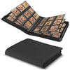 Toploader Binder, Holds 360 Top Loaders,9 Pocket Top Loader Binders for 3" x 4" Rigid Cards,Toploader Card Binder for Trading Cards Baseball, Football