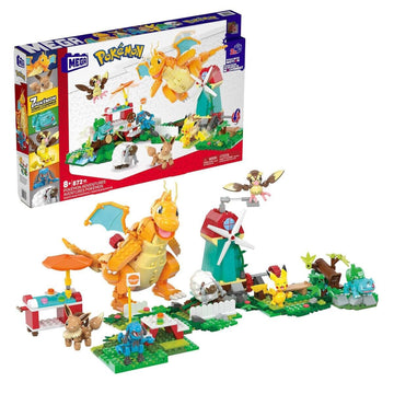 Mattel MEGA Pokemon Adventures 872 Piece Building Set
