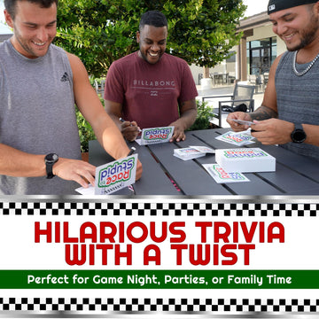 Race to Stupid Trivia Card Game - Family Games for Adults & Teens, Hilarious Party Games for Family Game Night Fun, Educational & Challenging Trivia