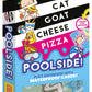 Taco Cat Goat Cheese Pizza Pool Edition Wildly Entertaining Waterproof Card Game for Outdoor Game Days | Easy to Play with 10 Minute Rounds | Fun