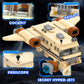 Nubee Spaceballs Eagle 5 Building Set, Space Movie Car Moc Model with Cockpit Secret Hyper-Jets Periscope Barf's Room, Birthday Gift for Fans Teens