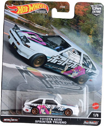 Hot Wheels Toyota AE86 Sprinter Trueno, Mountain Drifters 1/5