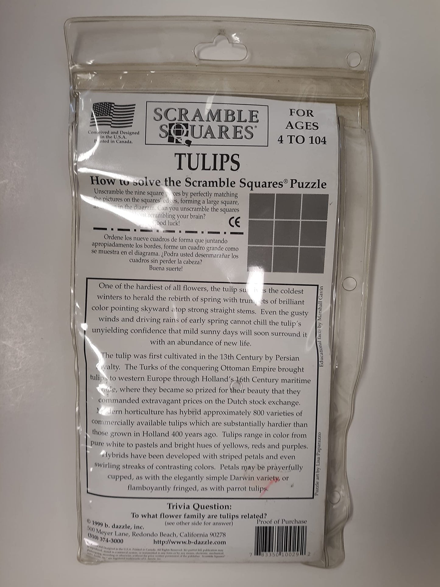 Scramble Squares: Tulips