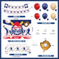 Baseball Party Decorations, Include Sport Themed Birthday Backdrop, Happy Birthday Banners, Baseball Balloons, Honeycomb Centerpiece