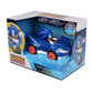 NKOK Sonic The Hedgehog All Stars Racing Pull Back Action, Video Game Legend, Speed Star by Tails, No Batteries Required, Pull Back - Release -