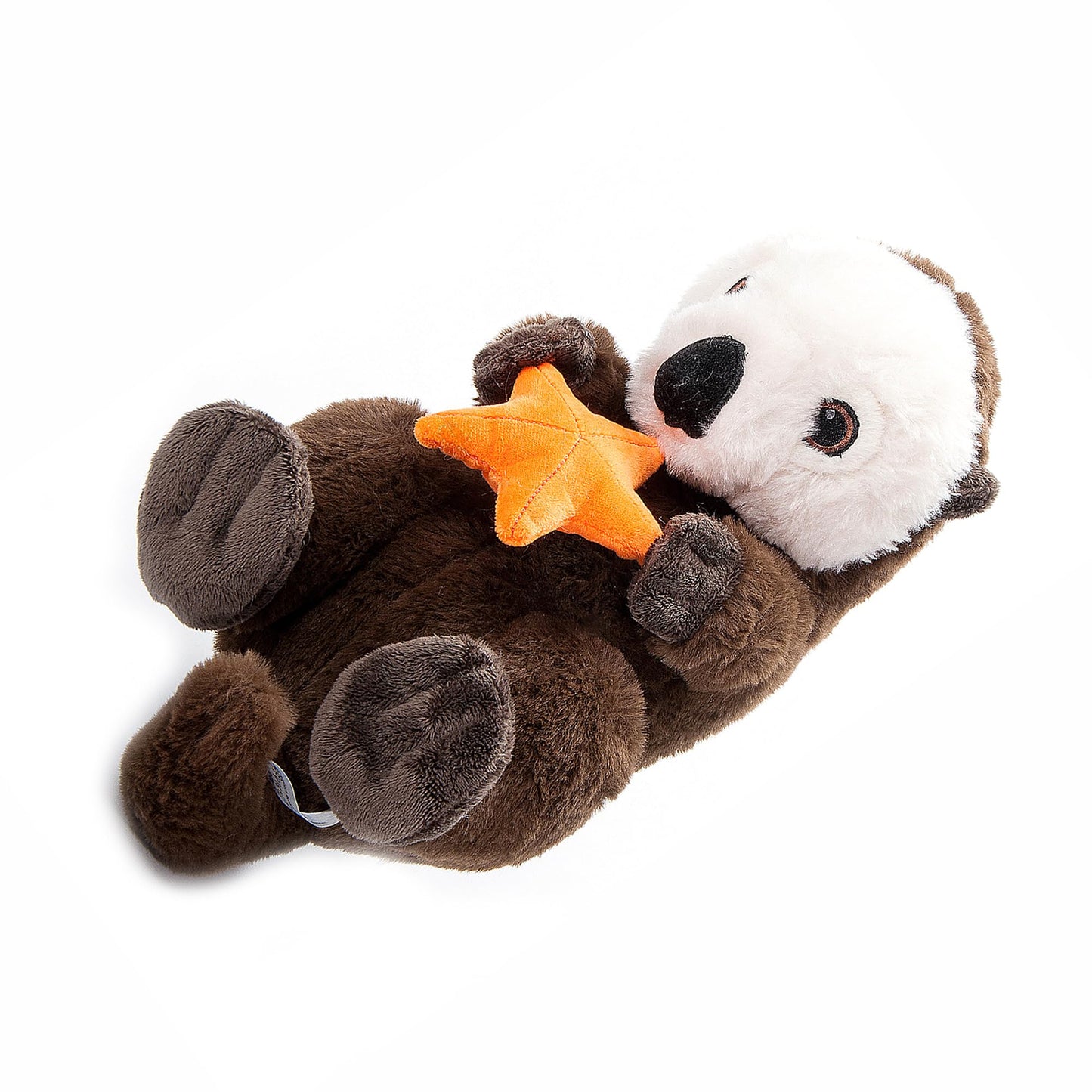 The Petting Zoo Sea Otter Stuffed Animal Plushie, Gifts for Kids, Earth Keeperz Sealife Animals, Zoologee Brown Sea Otter Plush Toy, 14 inches
