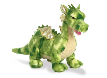 Aurora® Ferocious Dinos & Dragons Vollenth The Green™ Stuffed Animal - Prehistoric Fun - Cuddly Companions - Green 16.5 Inches
