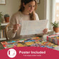 Masterpieces 500 Piece Jigsaw Puzzle for Adults, Family, Or Kids - Greetings from Route 66-15"x21"