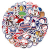100 Pack Baseball Stickers, Baseball Party Favors, Birthday Decorations