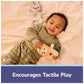 GUND Bluey Official 6-Inch Plush Ring Rattle Sensory Toy
