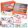 Phonics Flash Cards Word Family Build Book Set - 30 Read and Rhyme Flip Books, Learn to Read Phonics Flip Books, Sight Words Flash Cards Kindergarten