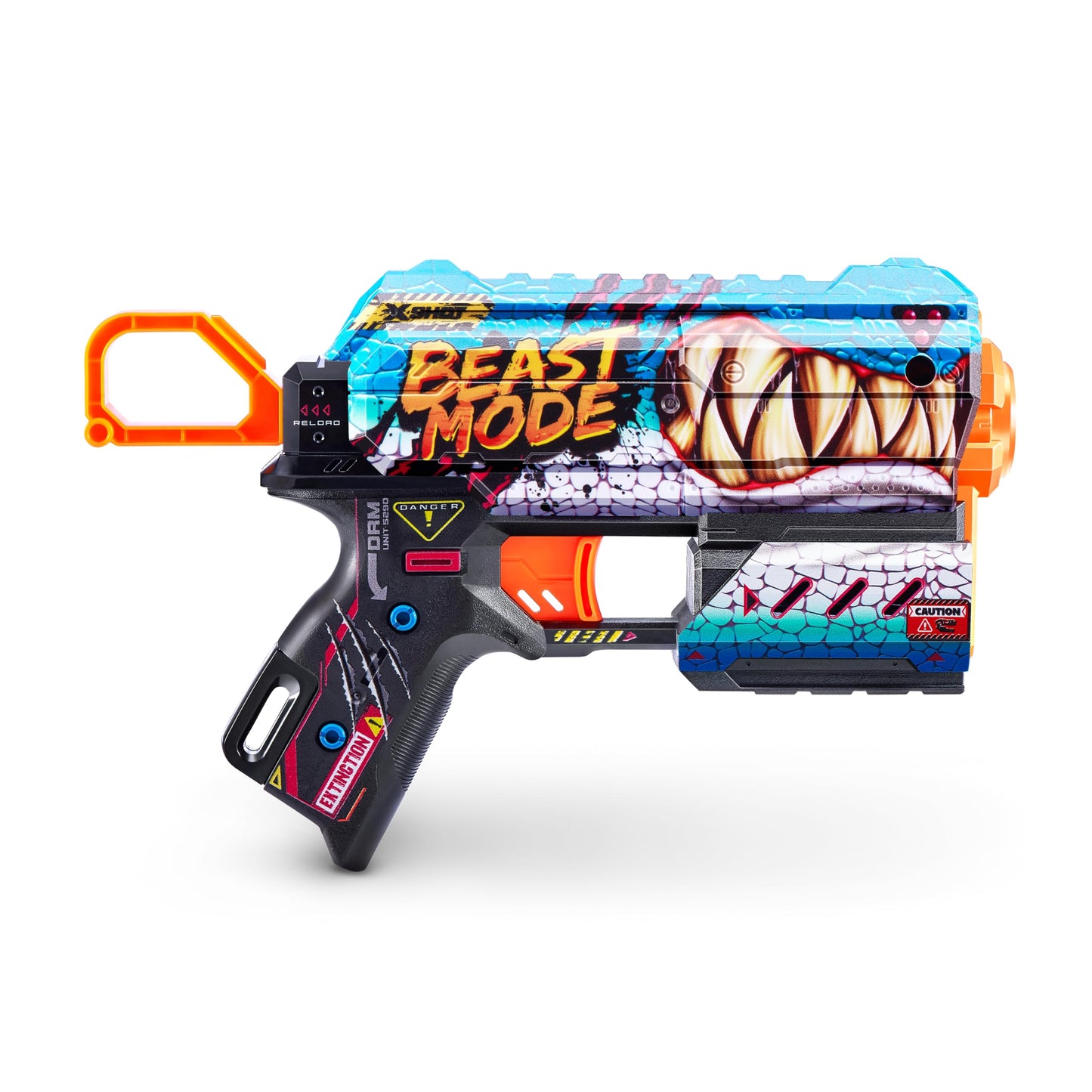 XSHOT Skins Flux Blaster with 16 Darts - Beast Out Skin (2 Pack) by ZURU, Easy Reload, Air Pocket Dart Technology, Toy Foam Blaster for Kids, Teens