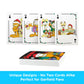 AQUARIUS Garfield Playing Cards - Christmas Themed Deck of Cards for Your Favorite Card Games - Officially Licensed Garfield Merchandise