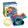 Learning Resources Primary Science Jumbo Magnifiers with Stand - 6 Pieces, Ages 3+, Science Classroom Accessories, Teacher Supplies, Observation Toys