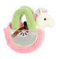 Aurora® Fashionable Fancy Pals™ Apple Pony™ Stuffed Animal - Plush with Stylish Purse for Dress Up Fun - Perfect for Kids 3+ Years, Costumes,