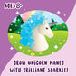 MindWare Crystal Growing Kit Unicorns - STEM Science Experiment for Kids, Grow Sparkling Crystals on Unicorn Figurines, Ages 8 and Up