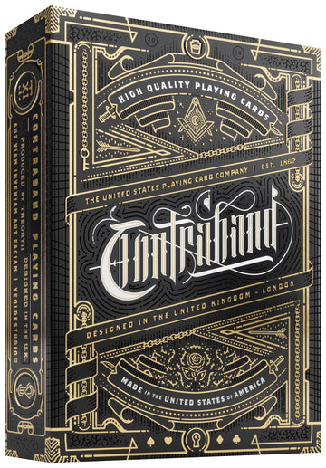 theory11 Contraband Playing Cards, White