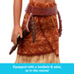 Mattel Disney Moana 2 Loto Fashion Doll with 2 Accessories, Removable Outfit with Belt & Axe, Inspired by the Movie