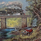 Ceaco Blaylock - Rails on Dogwood Creek Jigsaw Puzzle, 750 Pieces
