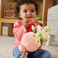 Fisher-Price My First Doll Cuddly Sensory Toy for Babies from 6 Months, Items Sold Separately, HXK44